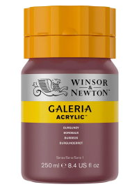 Galeria Acrylic Burgundy 250ml