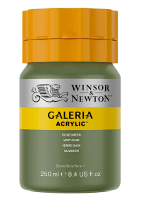 Galeria Acrylic Olive Green 250ml