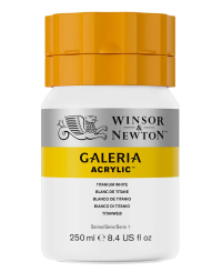 Galeria Acrylic Titanium White 250ml